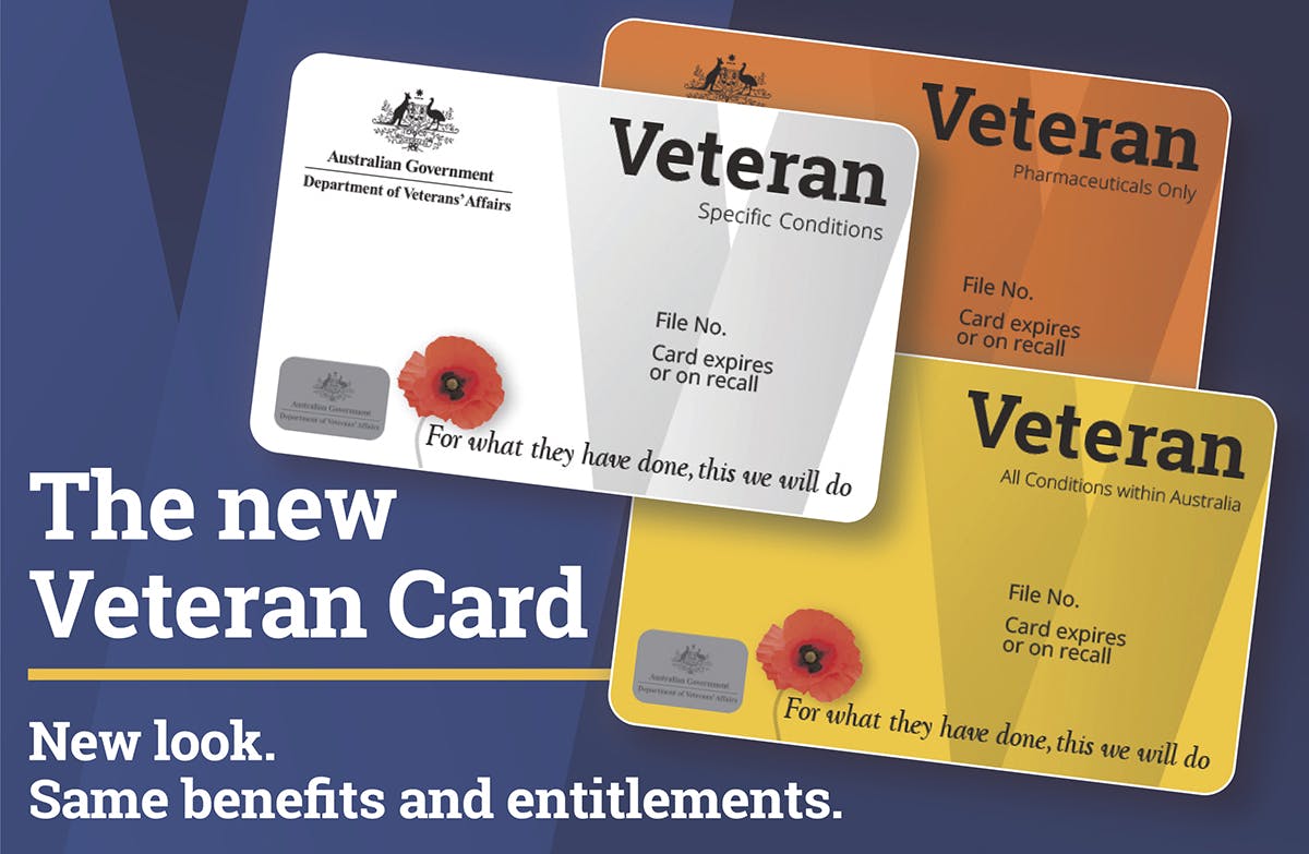 New look of veteran cards