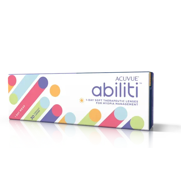 Abiliti 1 Day myopia control contact lens pack