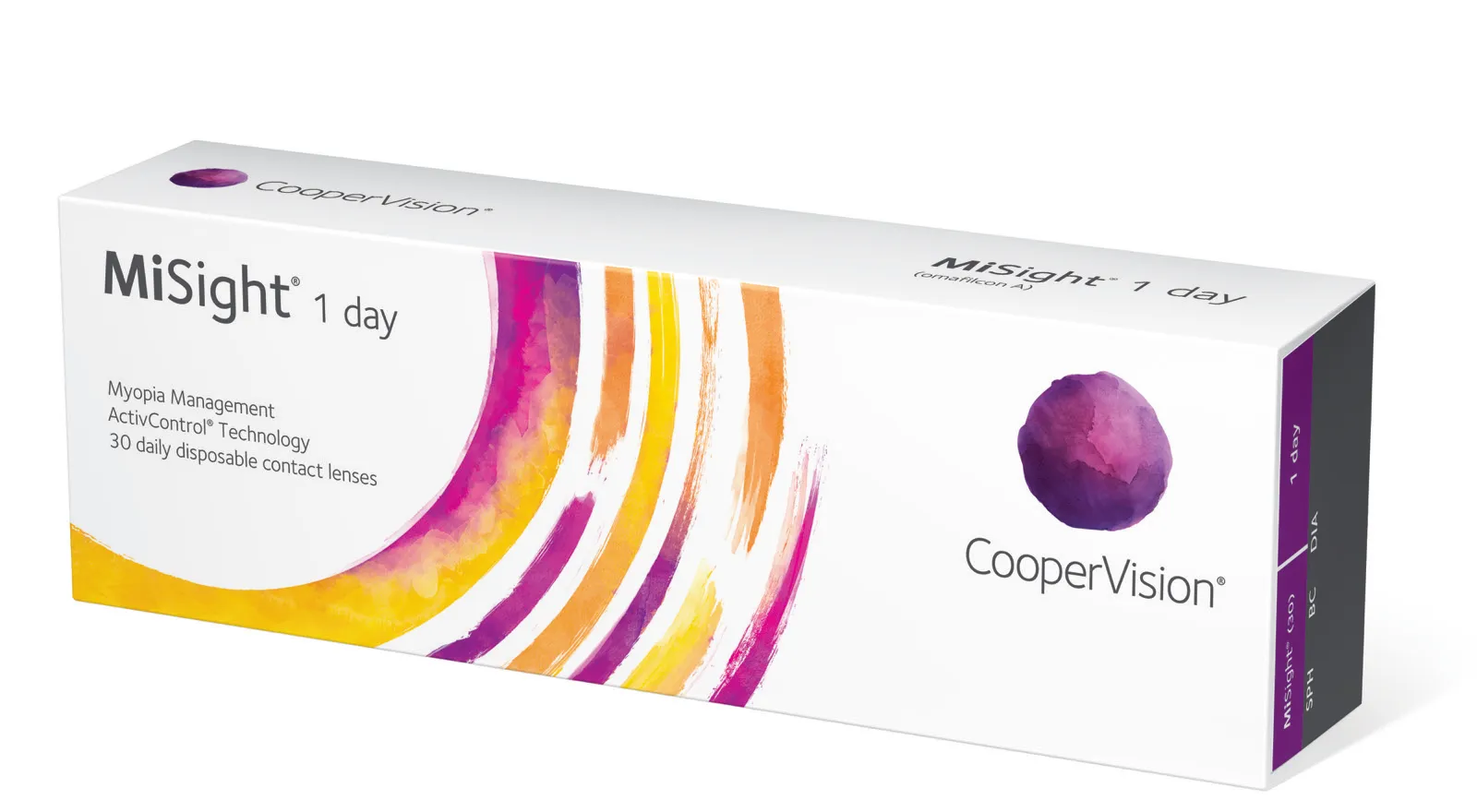 MiSight 1 Day myopia control contact lens